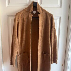 J.Crew Camel Sweater Jacket – Size L